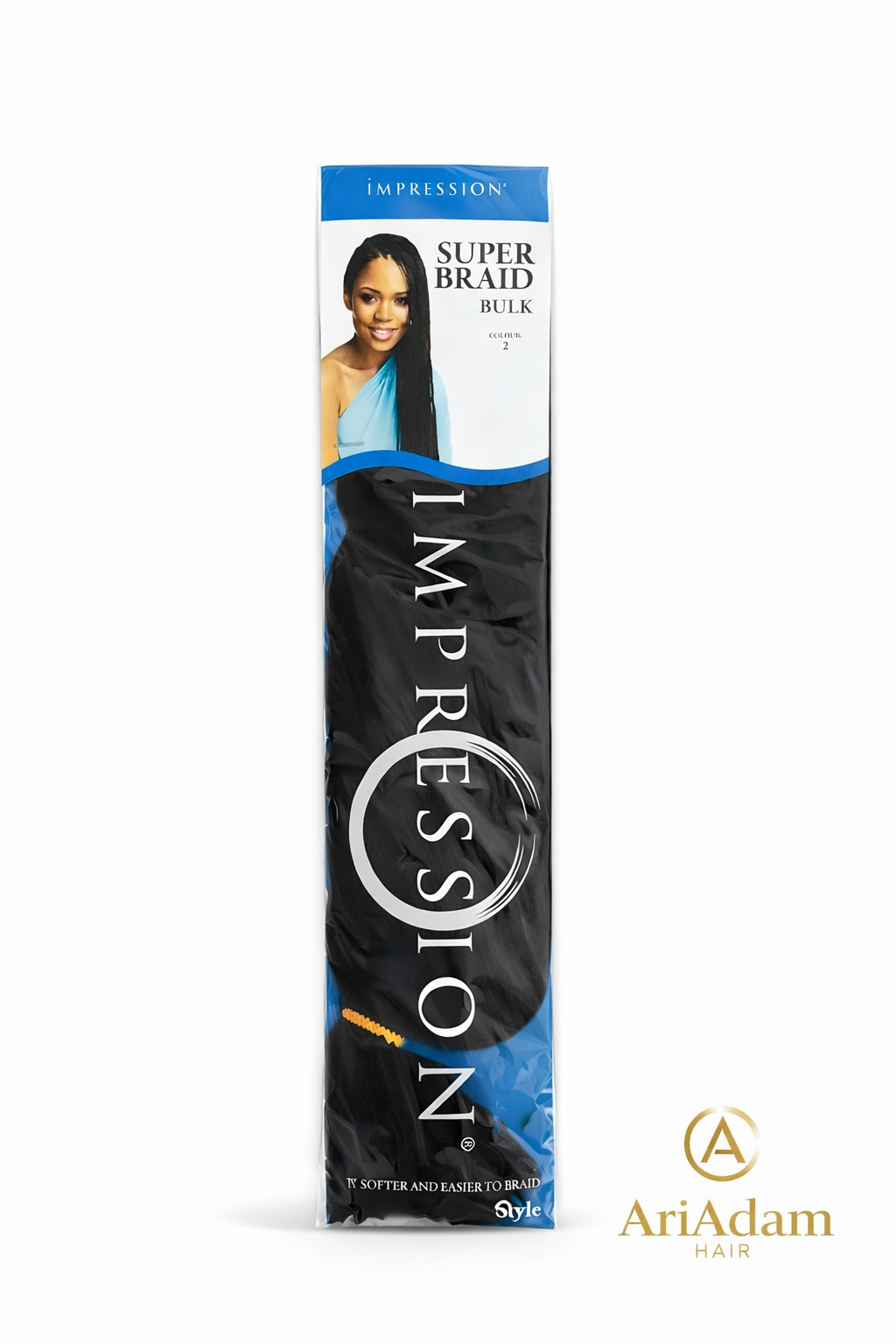 Impression Super Braid Bulk – Premium Flät- & Extensionshår #1