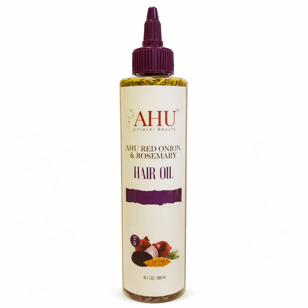 AHU Red Onion & Rosemary Hair Oil – Hårväxt & Anti Hair Loss 300ml