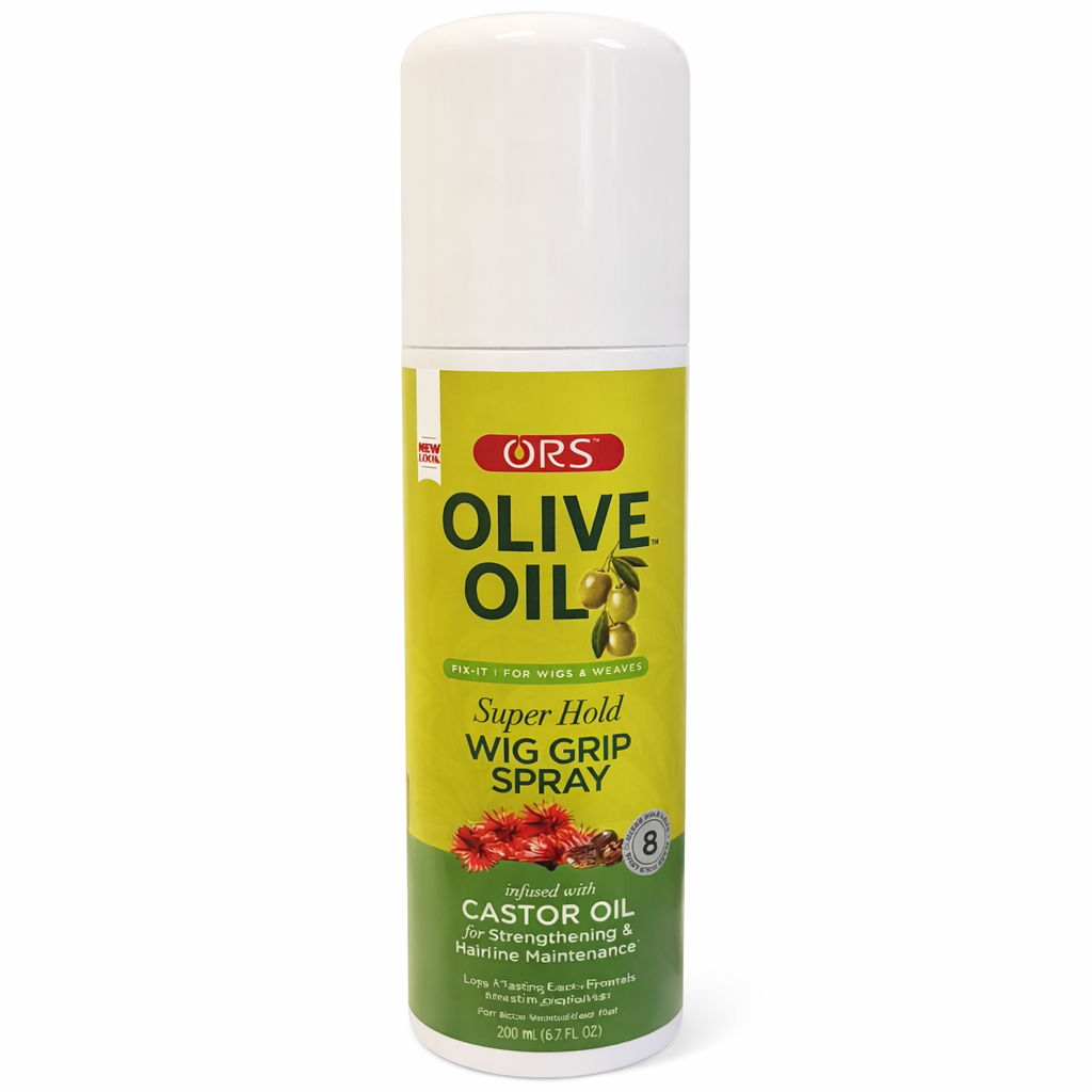ORS Olive Oil Super Hold Wig Grip Spray with Castor Oil 200 ml