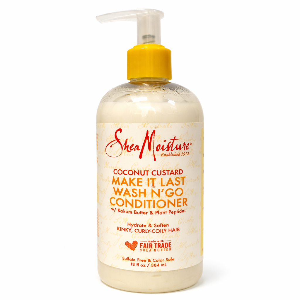 SheaMoisture Coconut Custard Make It Last Wash N’ Go Conditioner 384ml
