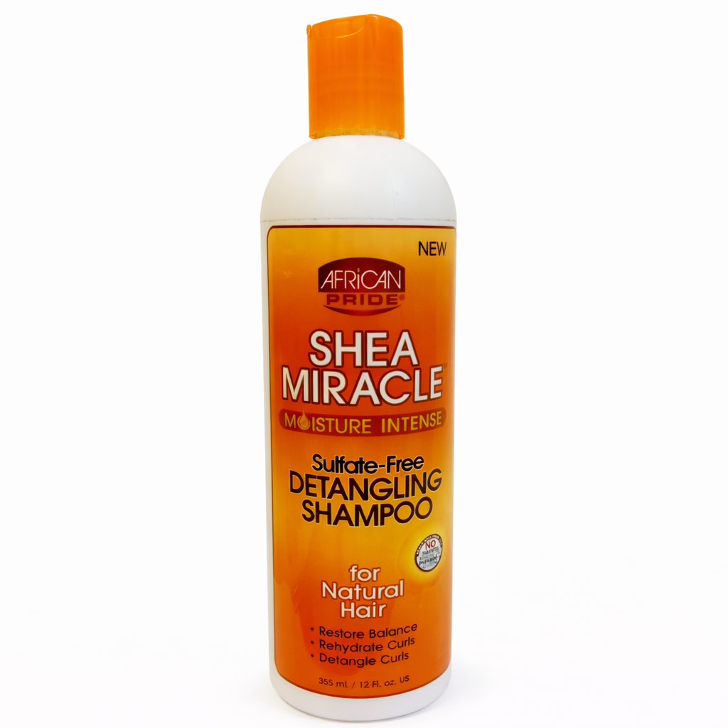 African Pride Shea Miracle Moisture Intense Detangling Shampoo – 355 ml