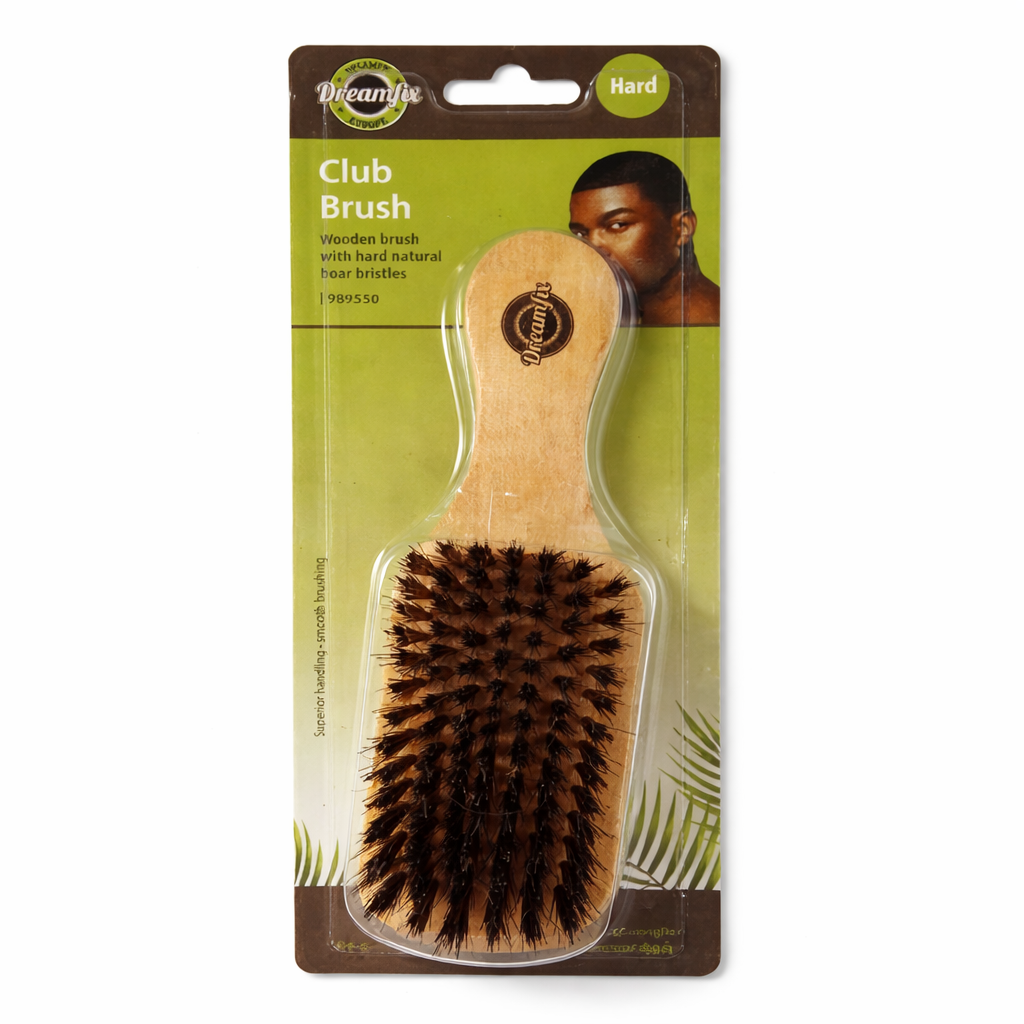 Dreamfix Club Brush – Hård Borst (Boar Bristles)
