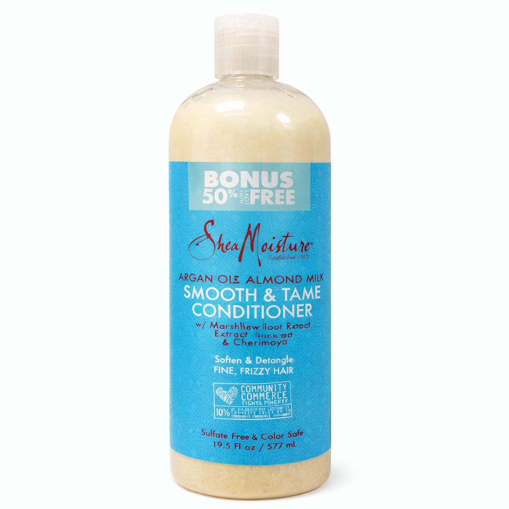 SheaMoisture Argan Oil & Almond Milk Smooth & Tame Conditioner 577ml