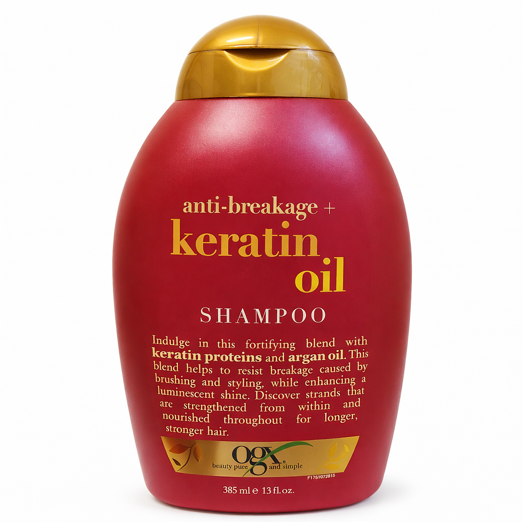 OGX Anti-Breakage + Keratin Oil Shampoo – 385 ml