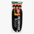 X-Pression Pre-Stretched Braiding Hair 52” 3X – Färg #1