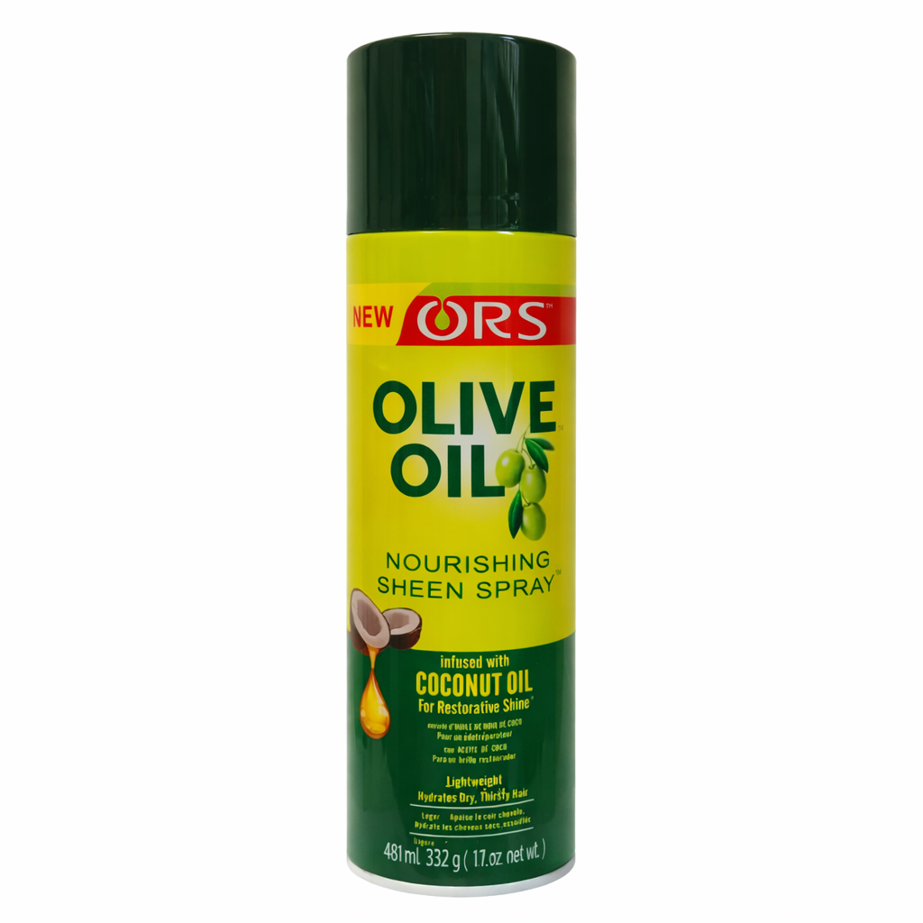 ORS Olive Oil Nourishing Sheen Spray | Shine & Moisture for Hair