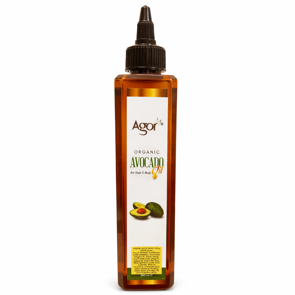 Agor Organic Avocado Oil – Djupverkande & Närande Hårolja 250ml