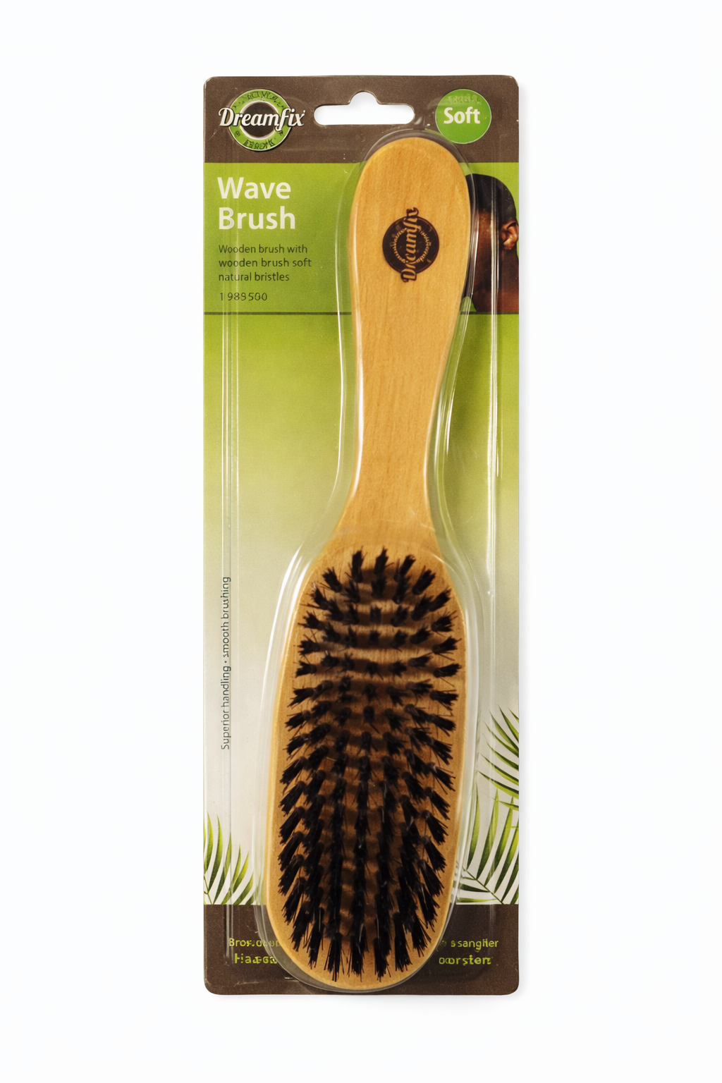 Dreamfix Wave Brush Soft – Träborste med Naturborst