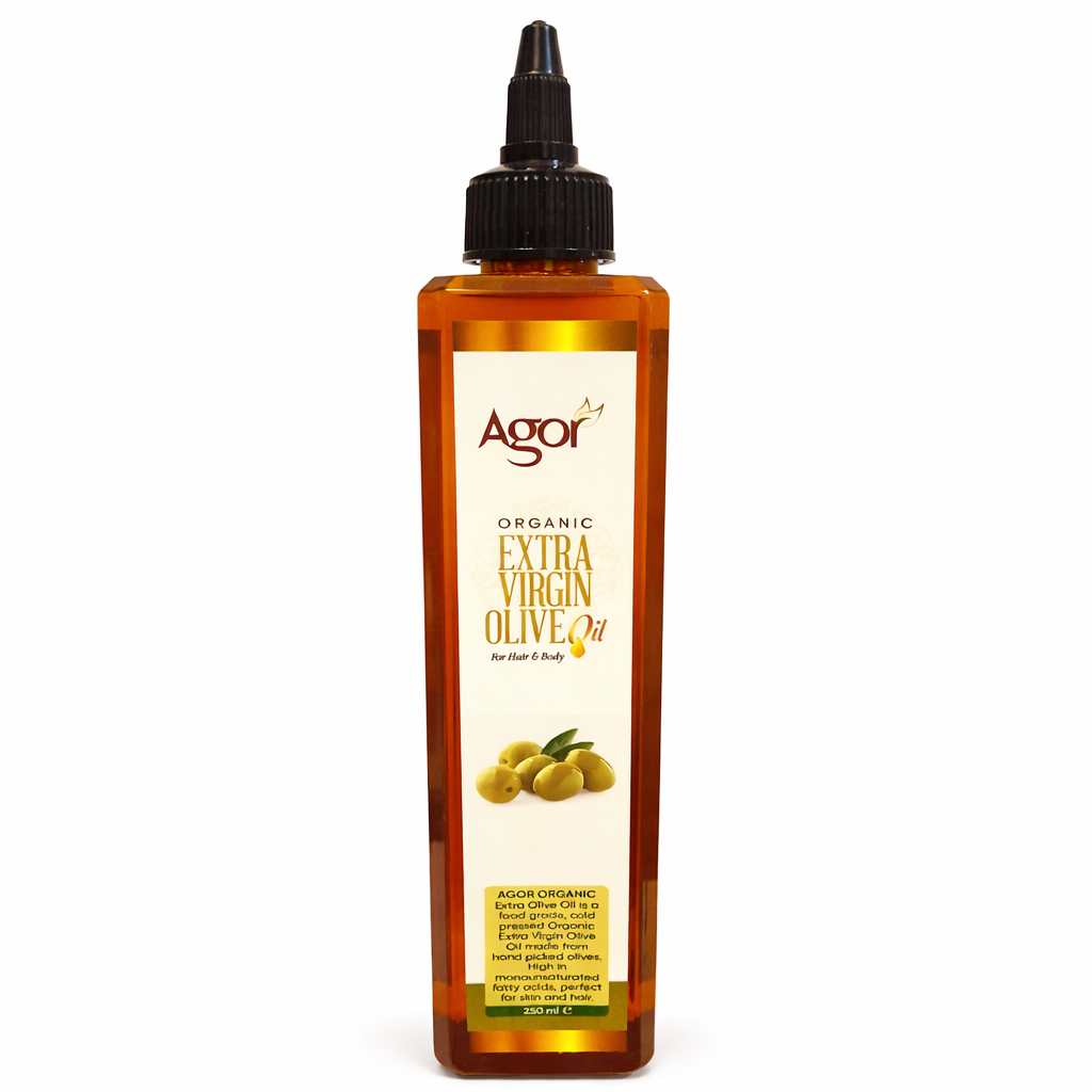 Agor Organic Extra Virgin Olive Oil – Närande Hårolja & Kroppsolja 250ml