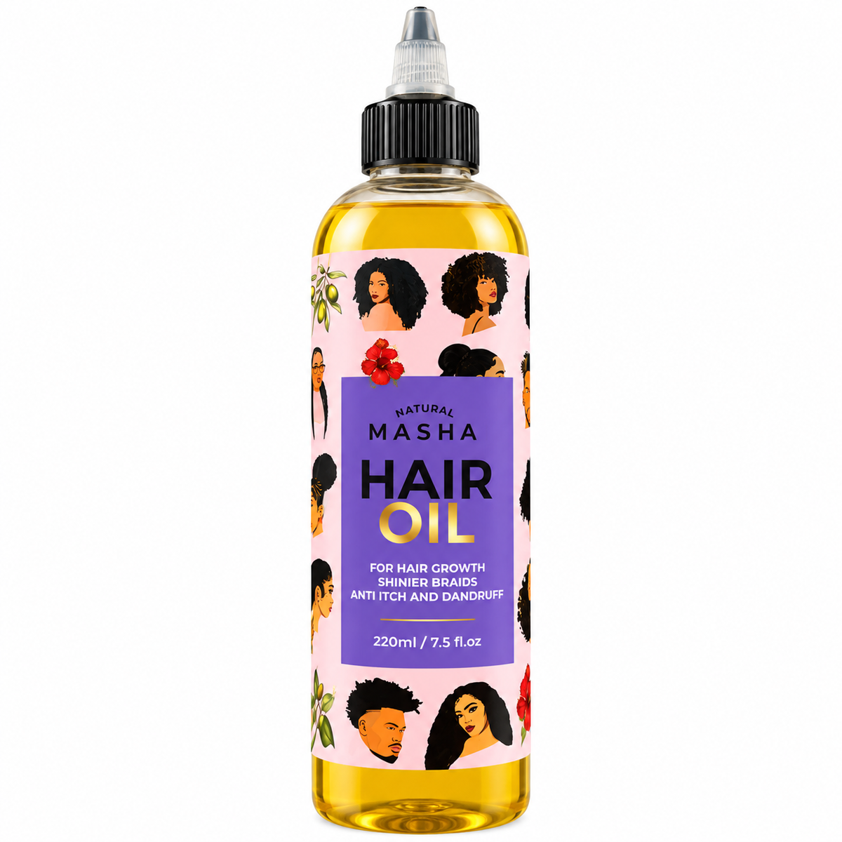 Natural Masha Hair Oil – 220 ml