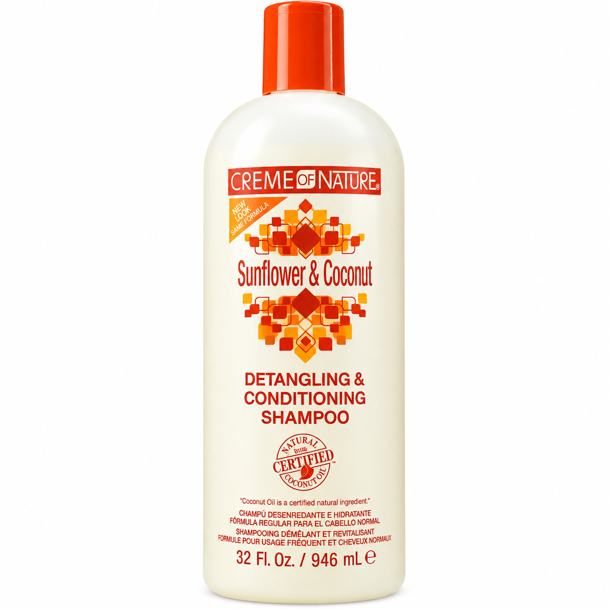 Creme of Nature Sunflower & Coconut Detangling & Conditioning Shampoo – 946 ml