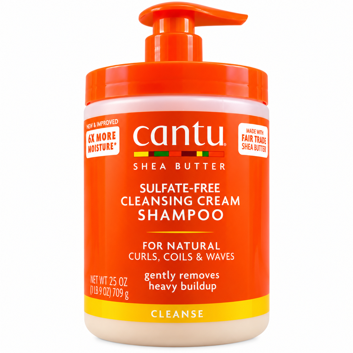 Cantu Shea Butter Sulfate-Free Cleansing Cream Shampoo – 709 g